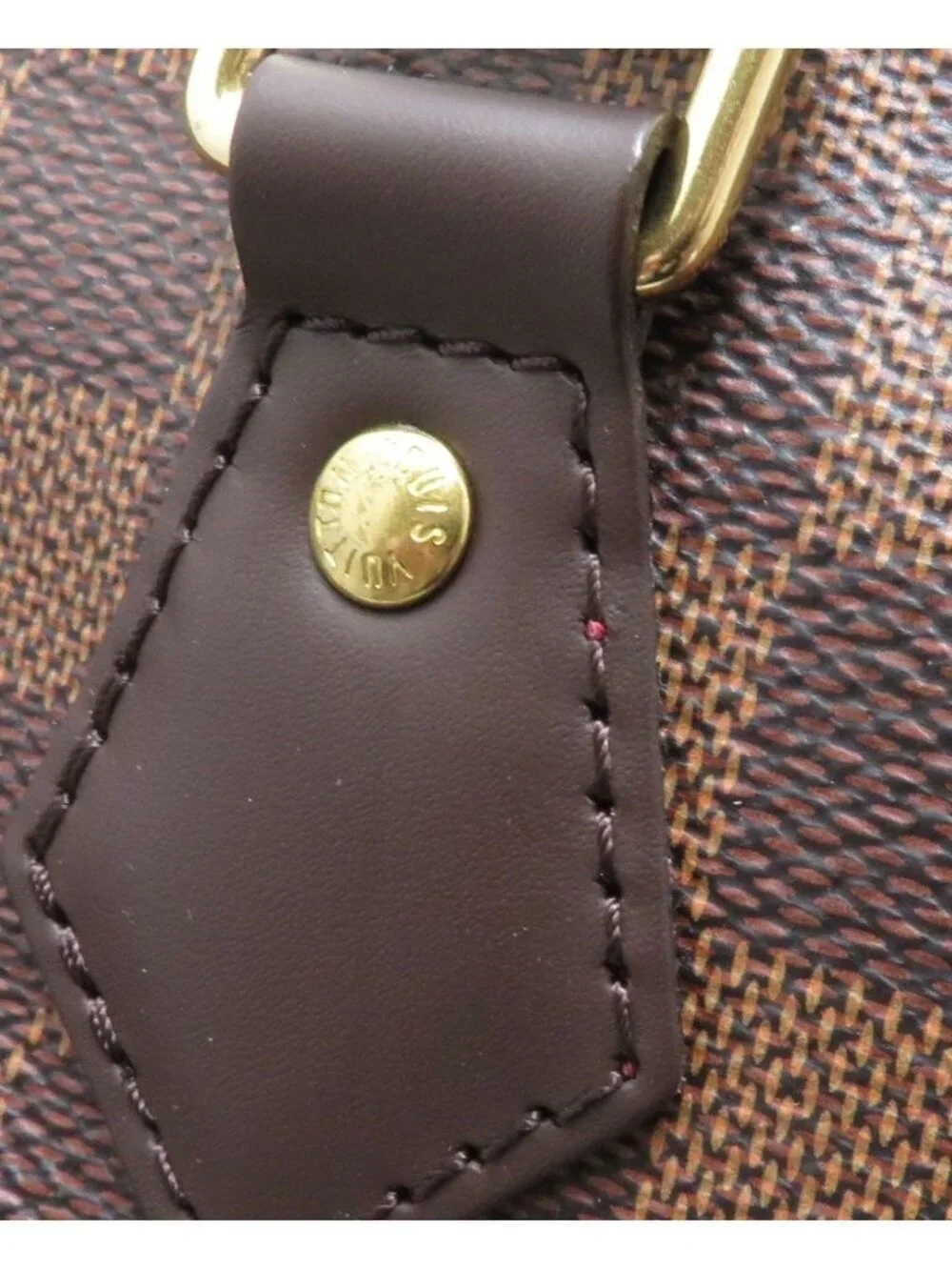 Louis Vuitton Speedy Bandouliere 30 Damier Handbag Canvas